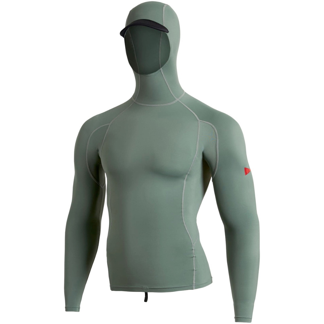 2026 Gilet à Capuche En Lycra à Manches Longues « Florence Marine X » FMSS00030 - Dark Sage